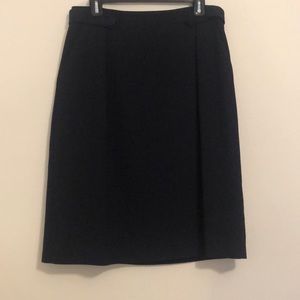 L.K. Bennett Sloane Blue navy blue pencil skirt size 10
